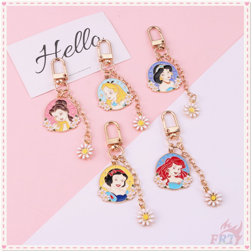 Sweet Princess - Snow White / Belle / Jasmine / Ariel / Alice Keychains ...