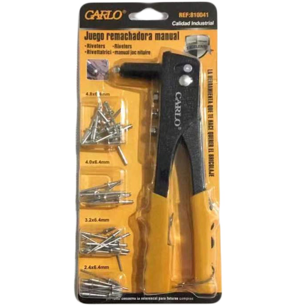 Carlo Nozzle Hand Rivet Nut Gun Hand Manual Riveter Tool COD | Shopee ...