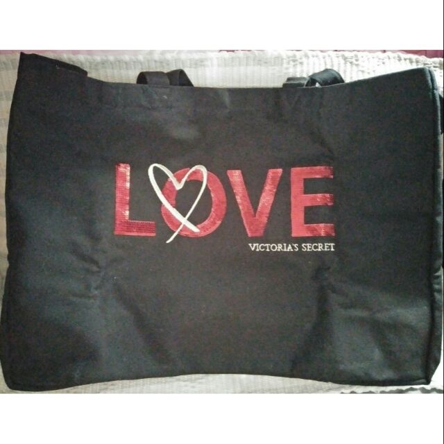 Victoria secret love sale tote bag