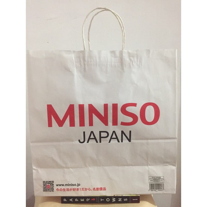 Miniso tote bag  Shopee Philippines