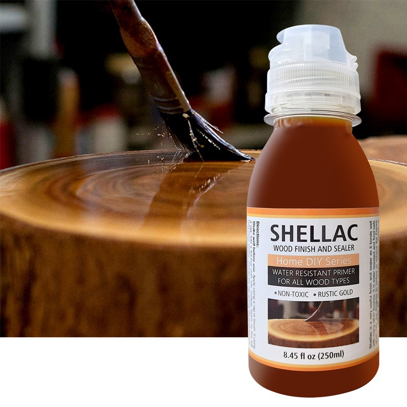 Shellac Rustic Gold Natural Wood Finish - 250 mL | Shopee Philippines