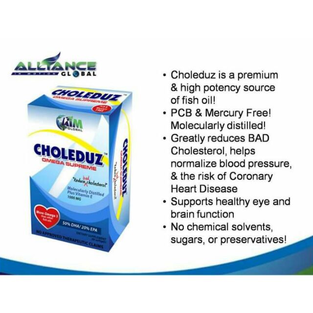 CHOLEDUZ Omega Supreme 30 Softgel(Dec,2025 Exp) | Shopee Philippines