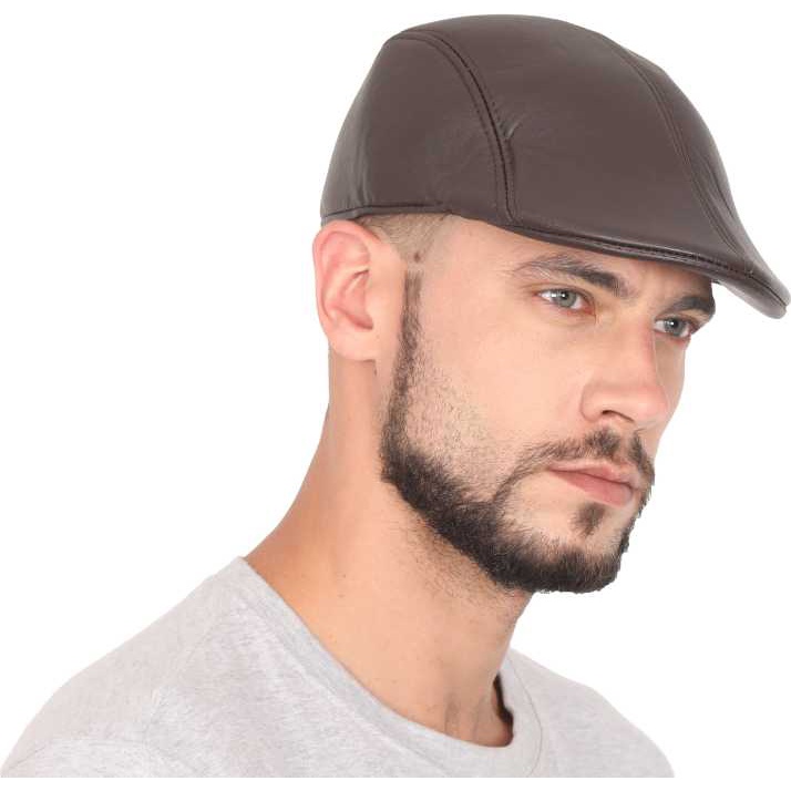 [Adults / Kids] Korean Fashion Retro Country Golf Flat Cap Leather ...