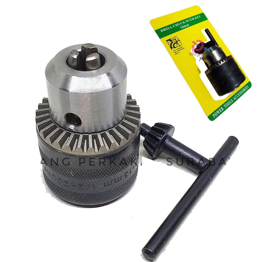 MESIN Drill Head 13 mm Sock / Popeye Drill Chuck Machine Head Head