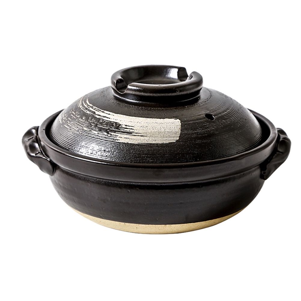 [READY STOCK] Clay Pot for Cooking Ceramic Steamer Casserole Nonstick