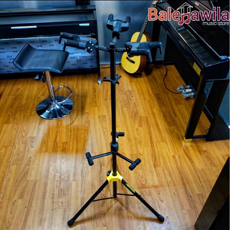 GS Triple HERCULES GS432B PLUS GS432B Guitar Stand ORIGINAL Double Trio