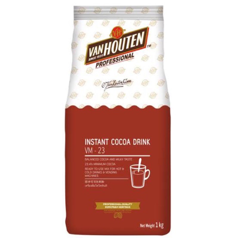 Van Houten Instant Cocoa Drink 1kg Shopee Philippines