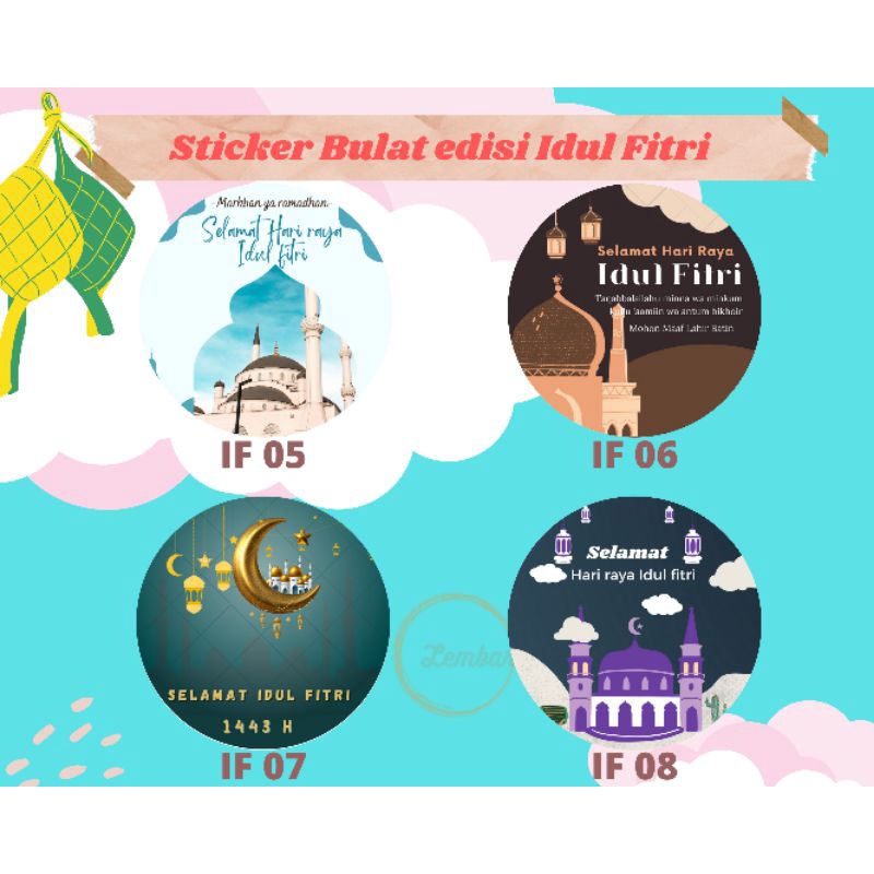 Eid Sticker || Jar Label ||Jar Sticker | Shopee Philippines