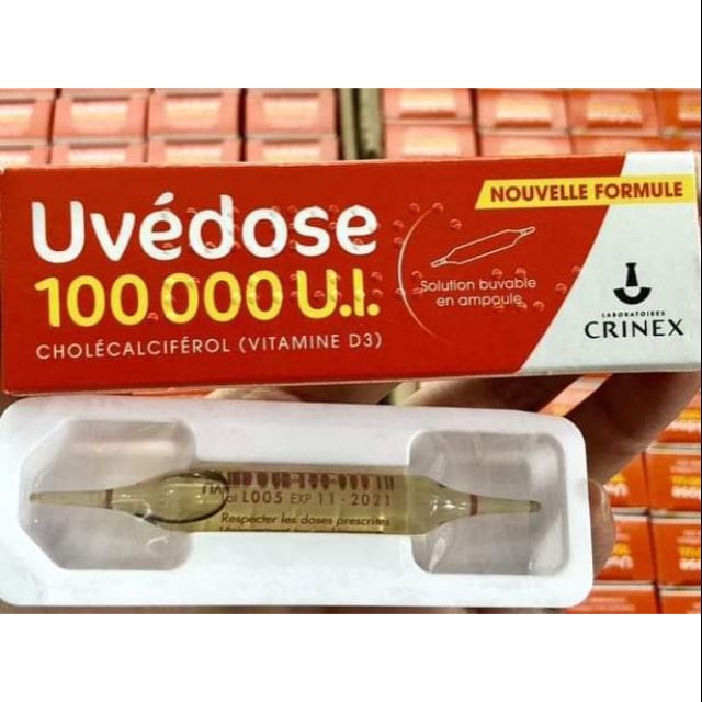 Vitamin D uvedose 10000 UI France Shopee Philippines