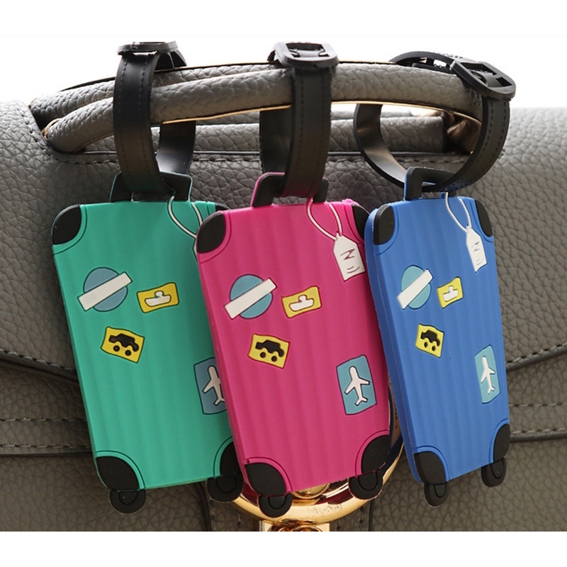 Luggage tag shopee on sale