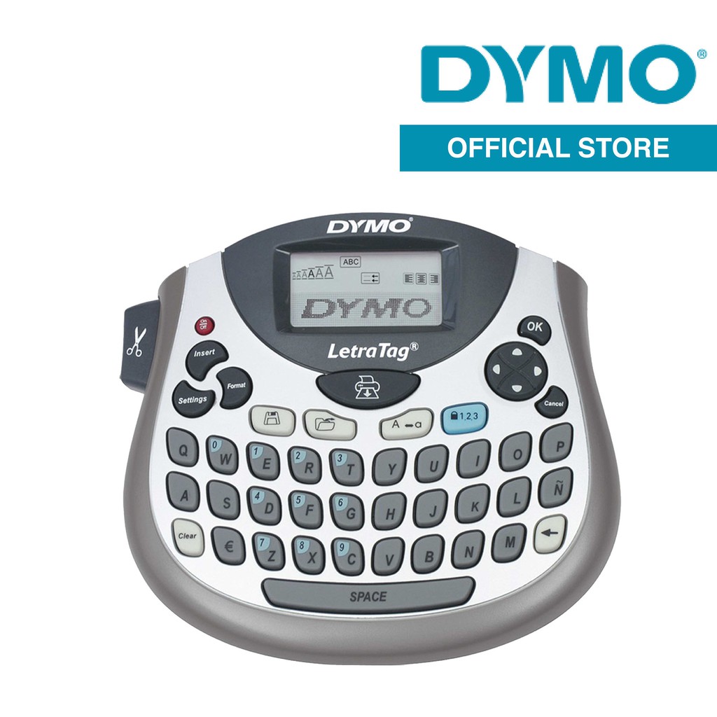 DYMO LetraTag® Desktop Label Machine | includes 1pc Dymo Label Tape ...