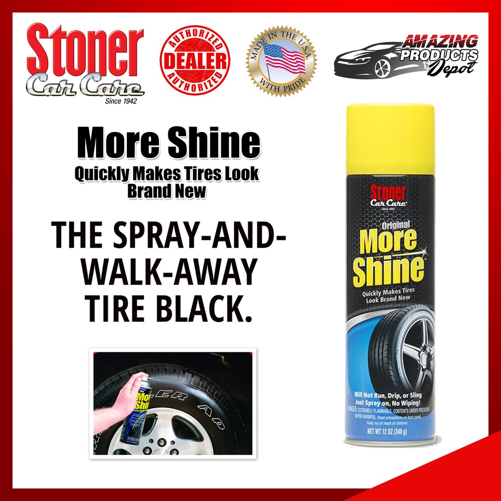 Stoner More Shine Tire Black 12oz