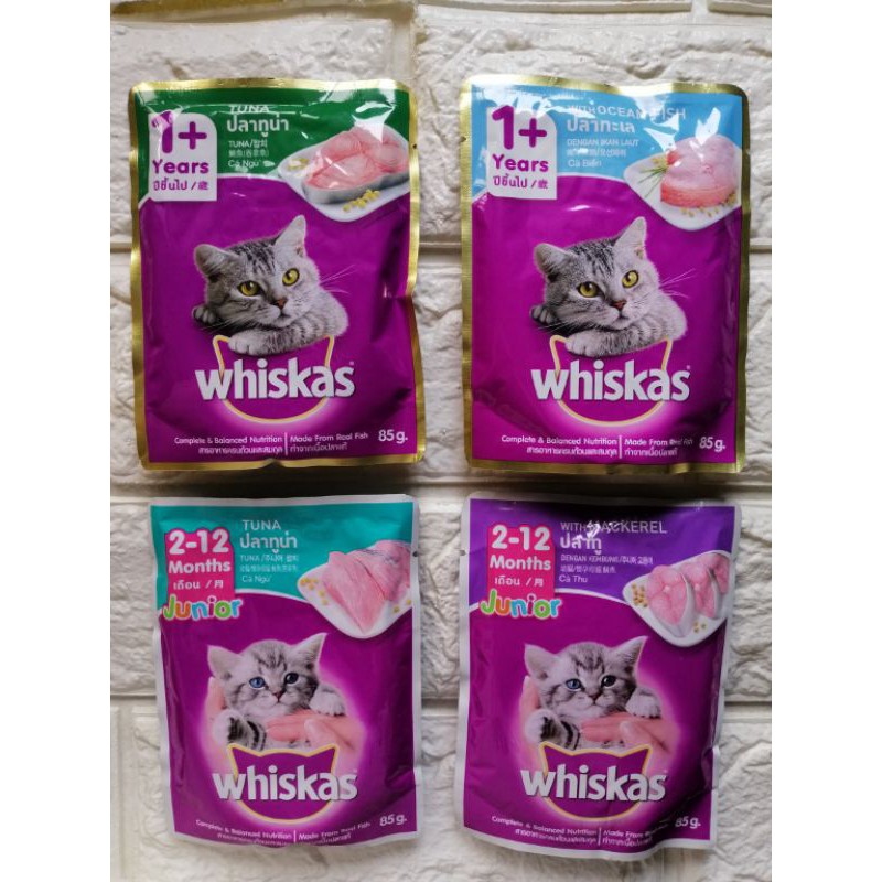 Whiskas wet food clearance kitten