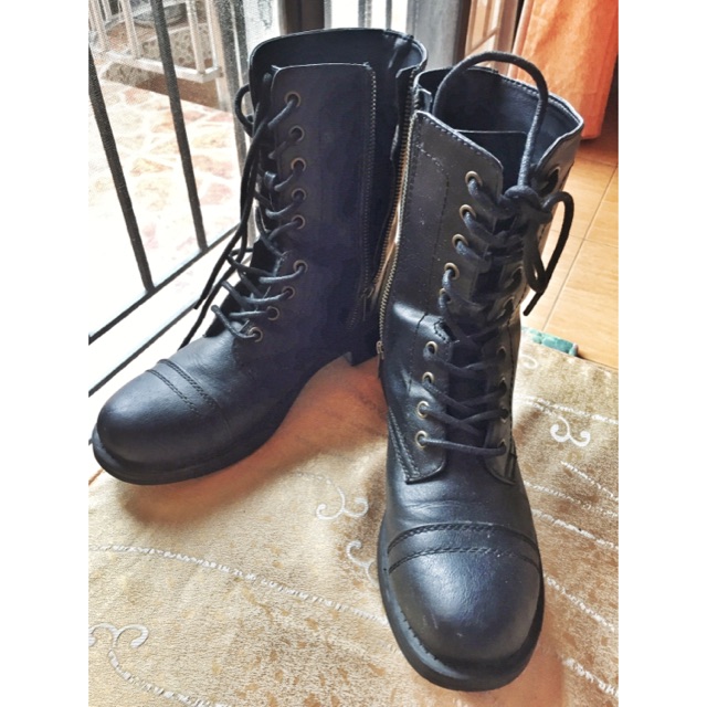 Payless combat discount boots