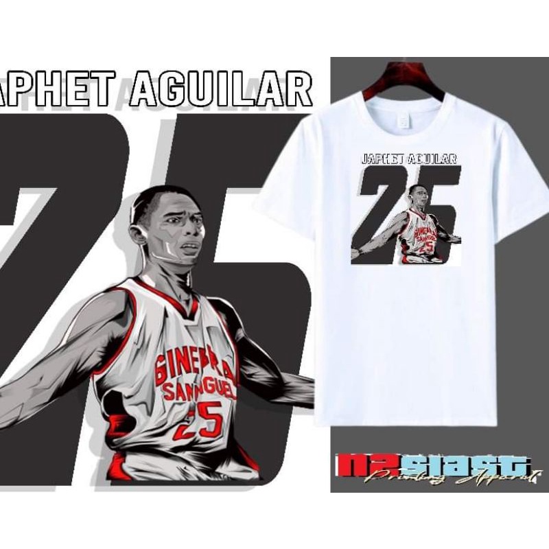 Brgy. Ginebra Star Players PRINTED SHIRTS Never Say Die | Shopee ...