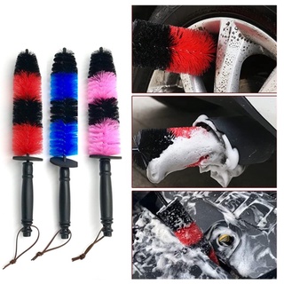 1PC Car Wash Detailing Car Cleaning Brush Microfiber Wheel Rim Brush For  Car Trunk Motorcycle Auto Detailing Brush