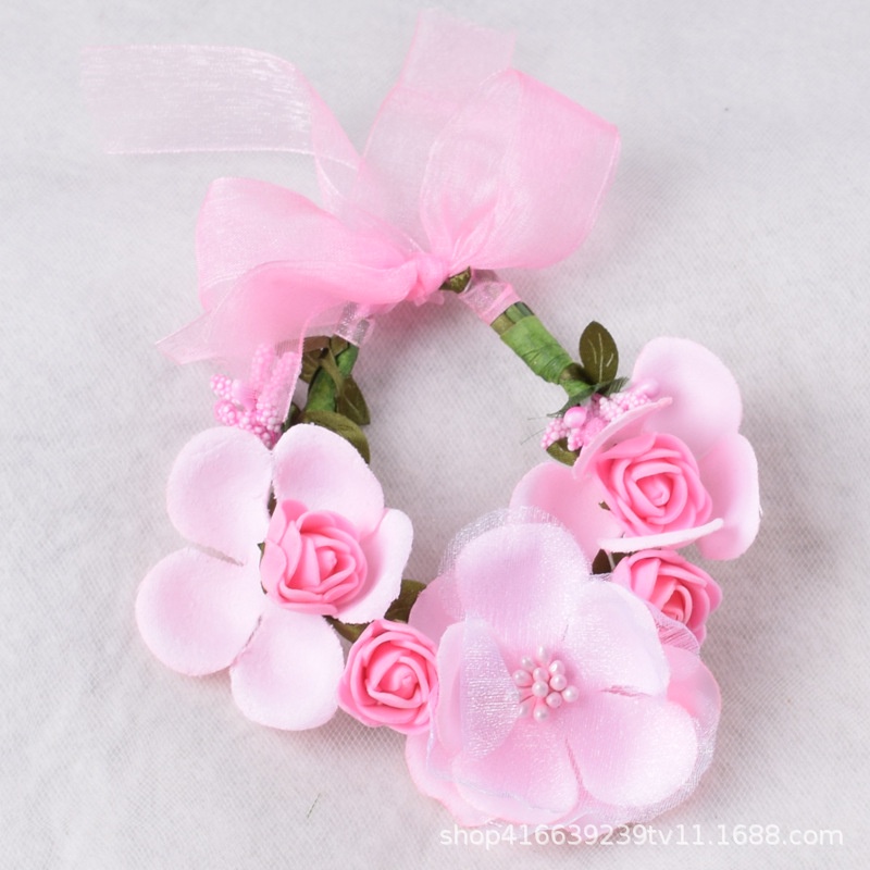 【Same day shipment】Women Headband Floral Flowers Wedding Garland Hair