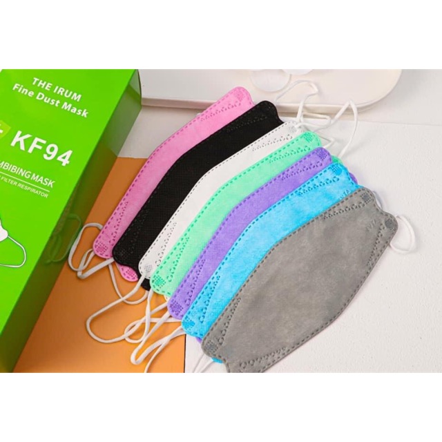 Mask KF94 Face Mask 4 Layer Nonwoven Protection Filter 3D Anti Viral