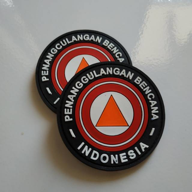 Rubber Patch for INDONESIAN DISASTER MANAGEMENT/BPBD/BNPB/TIMSAR ...