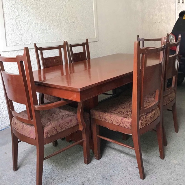 Narra on sale dining set