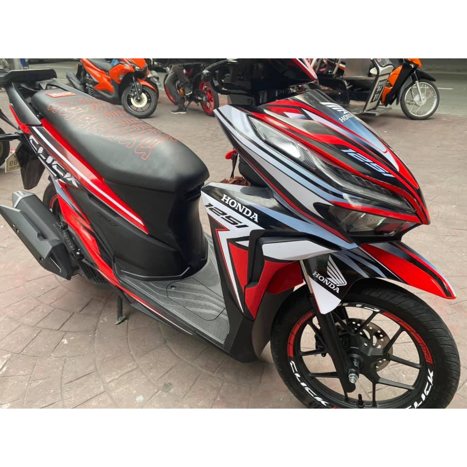 HONDA CLICK GAME CHANGER FULL DECALS PRINTED LAMINATED | Shopee Philippines