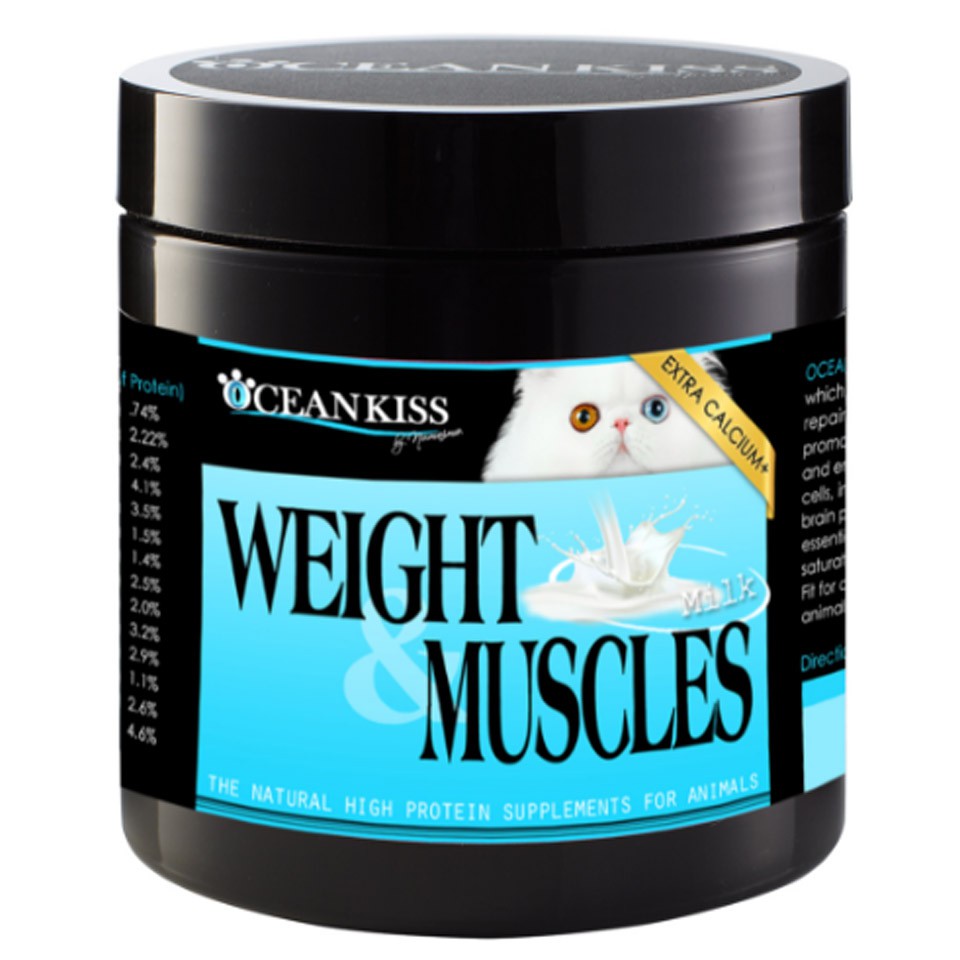 Image showcasing Cat Protein Supplement weight & muscle Milk Flavor 120 G. | Shopee ...