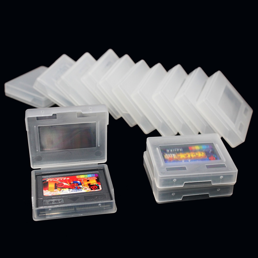 5Pcs SNK Neo Geo Pocket Color NGPC Plastic Clear Game Cartridge Box ...