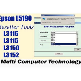 Epson XP-510 Adjustment Program - Epson Adjustment Program