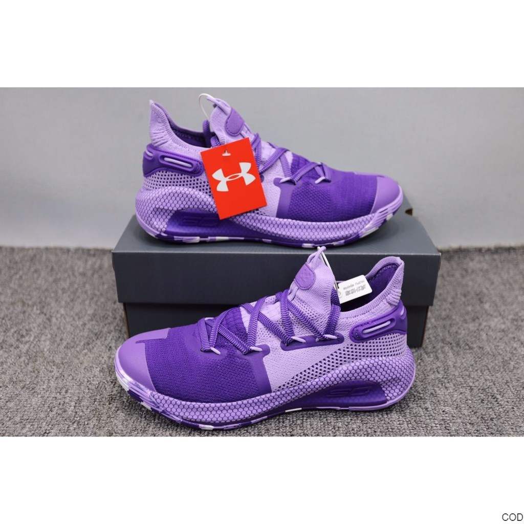 Under armour curry 6 purple sale