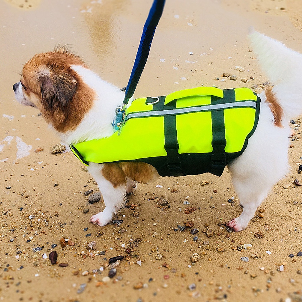 Dog Vests Life Jacket Pet Safety Swimsuit Float Easy To Identify