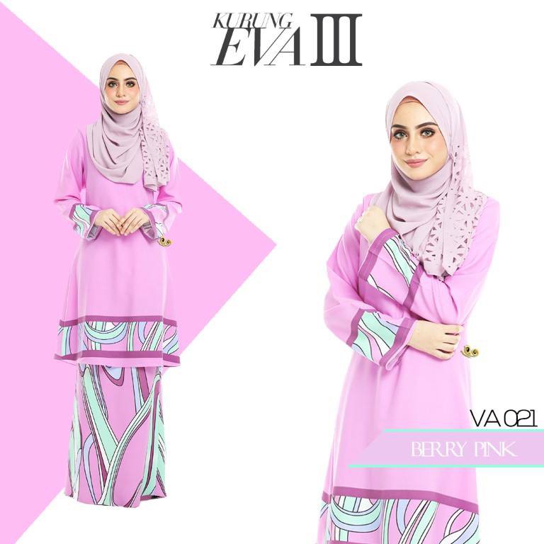 Kurung Eva Iii Corak Menarik Shopee Philippines