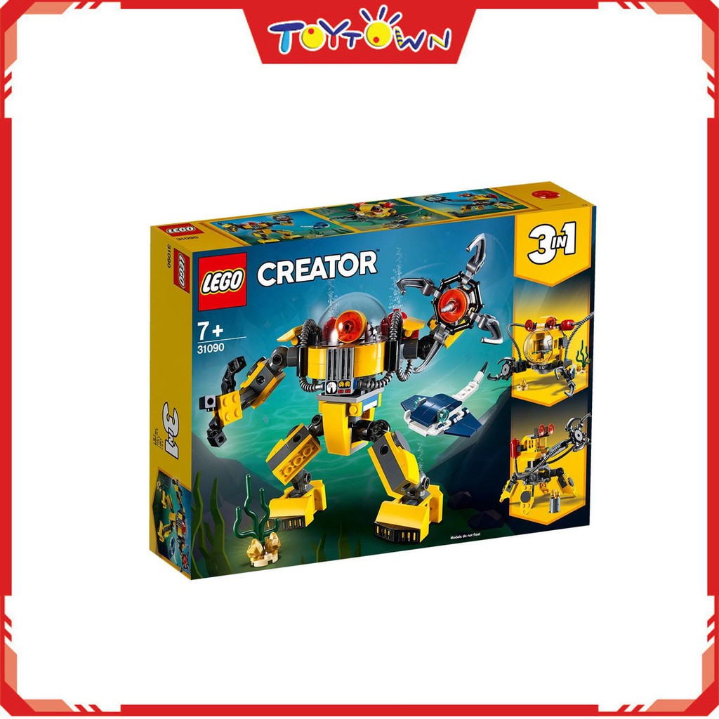 Lego Creator Underwater Robot A D Shopee Philippines