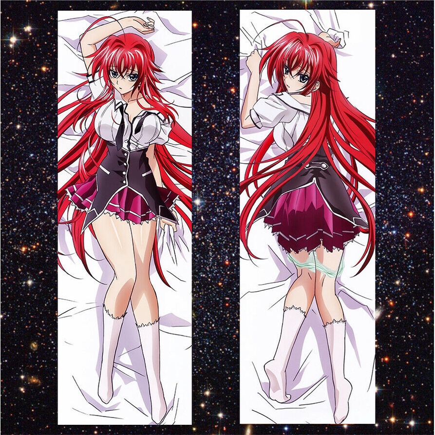 Ready Stock High School Dxd Anime Rias Gremory Bedding Hugging Body