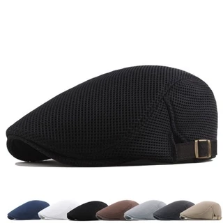 Convenient Men Hat Perfect Gifts Polyester Hollow Washable Men