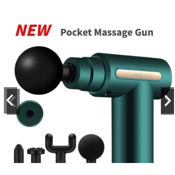 NEW MASSAGE GUN MUSCLE RELAXATION MASSAGER VIBRATION FASCIAL GUN ...