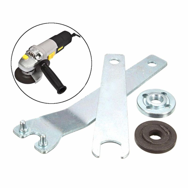 Angle Grinder Lock Nut Angle Grinder Flange Kit Lock Nut Wrench Set