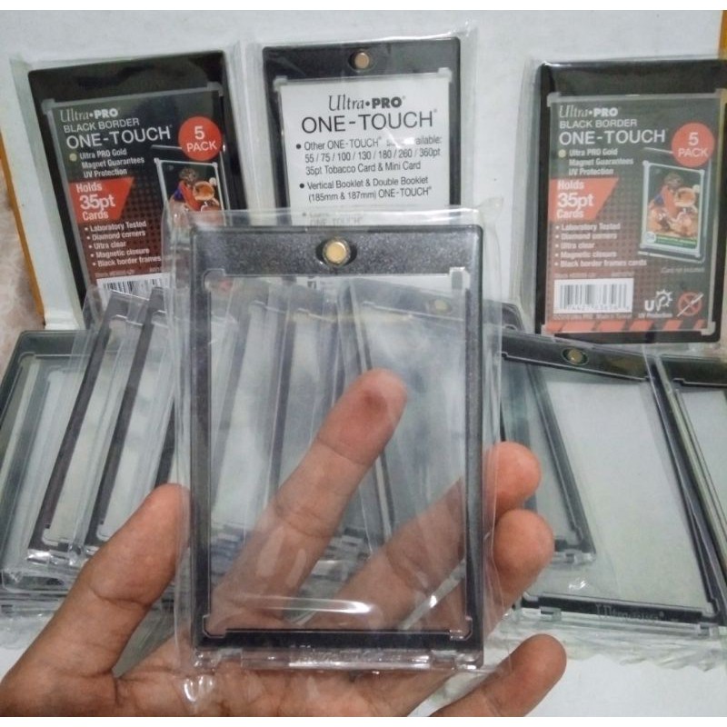 Ultra Pro Double Card Magnetic UV One Touch Card Holder
