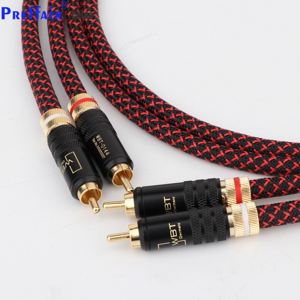 Coppia Cavi Audio Hi-End RCA - XLR Maschio, 5N Argento Puro 16 Core - Audiocrast Garanzia 10 Anni