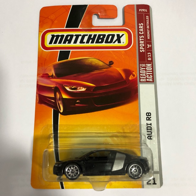 Matchbox Audi R8 Black | Shopee Philippines
