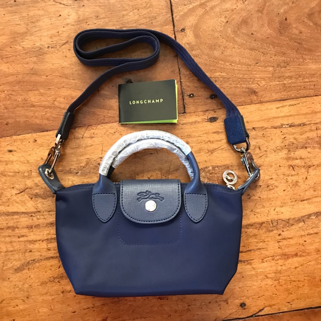 Longchamp Neo Mini Navy Blue Shopee Philippines