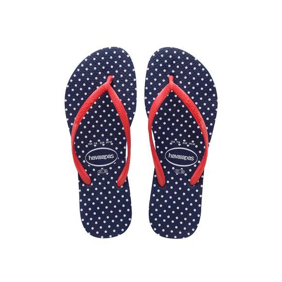 Original Havaianas Polka Dot Print Flip Flops Shopee Philippines