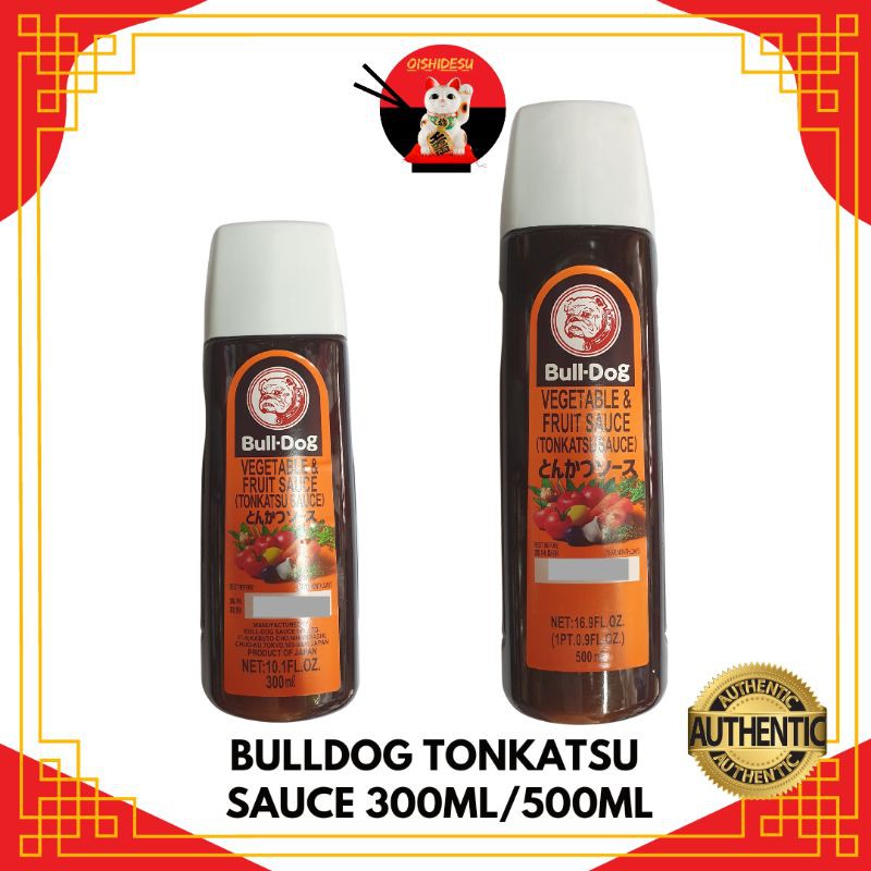 Japan Bulldog Tonkatsu Sauce 300ml/500ml | Shopee Philippines