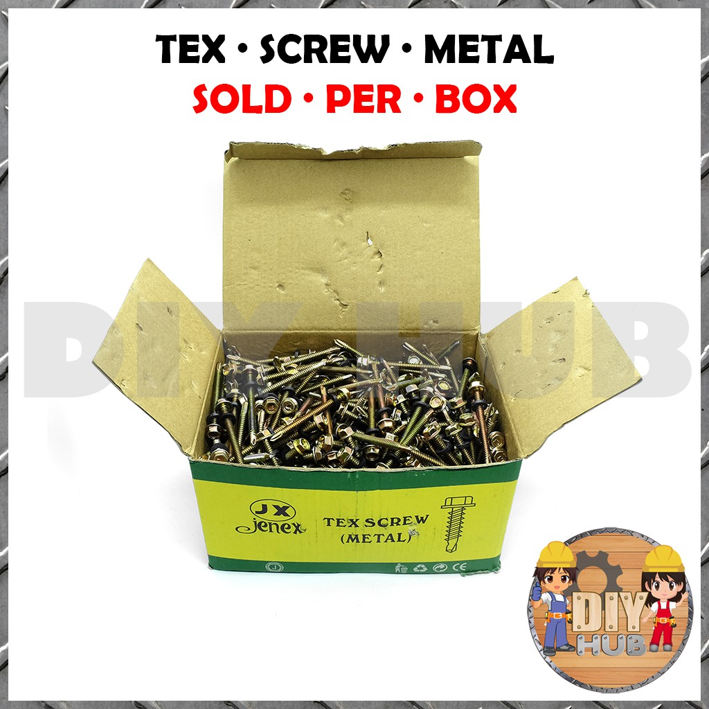 Tex Screw Metal Per Box