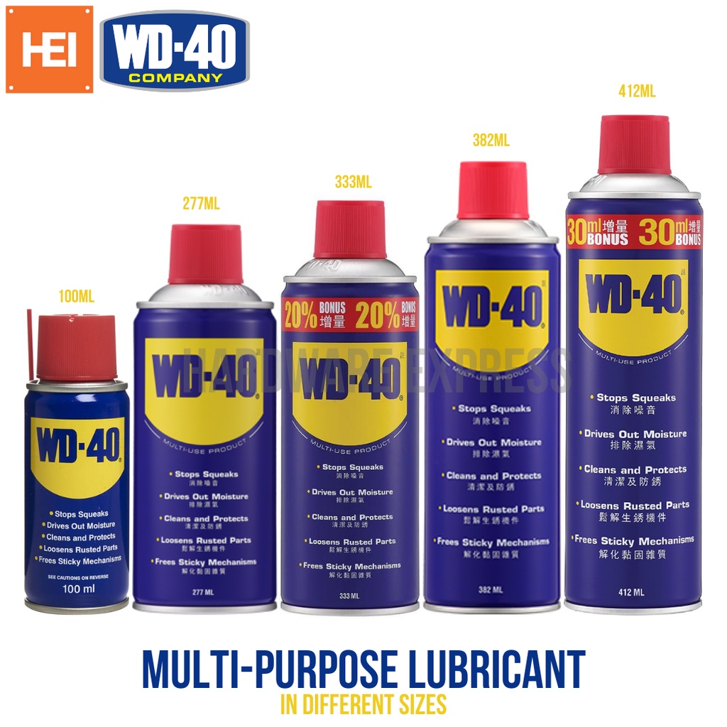 WD40 Oil (3.3 / 9.3 / 12.9 / 13.9 OZ) WD40 ORIGINAL Shopee Philippines
