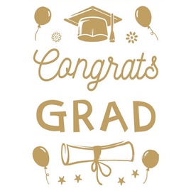 Graduation Balloon Sticker~(Large) Celebrating Graduation Balloon ...