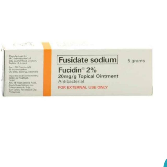 Fucidin Ointment Antibacterial 5g Shopee Philippines