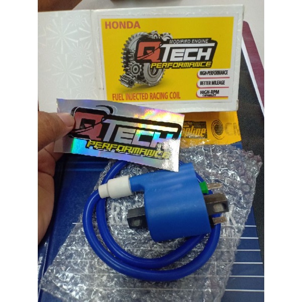 QTech Ignition coil Fuel Injector Honda(Good for fi up to180cc