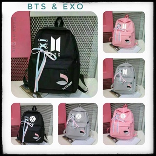 Bangalore Ready Stock SAKpop BTS Bangtan Boys Casual Backpack Daypack  Laptop Bag School Bag Bookbag Shoulder