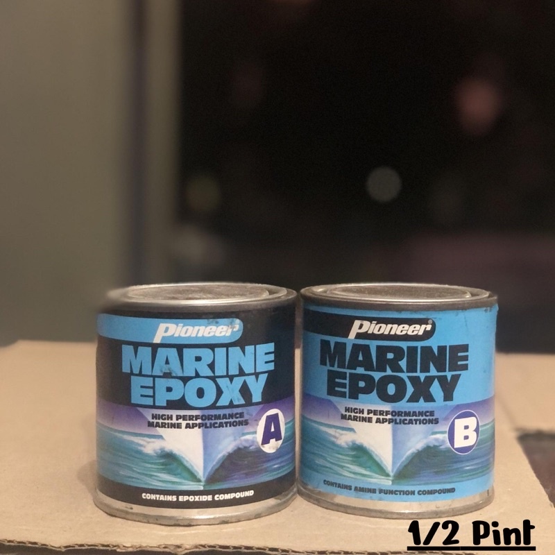 Pioneer Marine Epoxy A/B Set 1/4 1/2 Pint (1/8L 1/4L) | Shopee Philippines