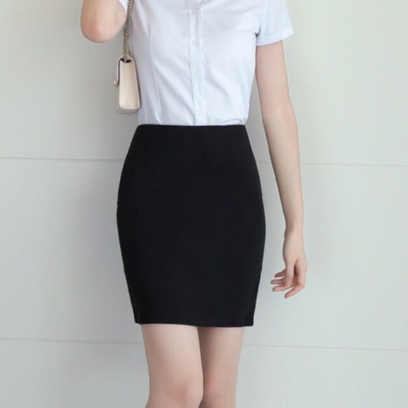 Pencil cut 2025 skirt shopee